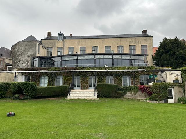 tuin en hotel