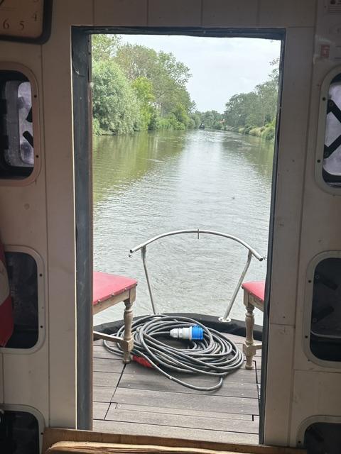 zicht op het kanaal